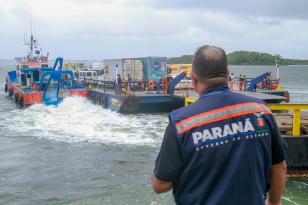 Obras de emergência diminuem capacidade da travessia no ferry-boat