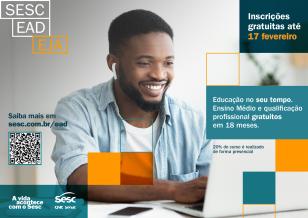 Terminam amanhã (17) as inscrições para EJA do Sesc