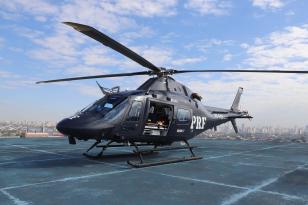 Novo helicóptero da PRF faz 18 atendimentos no Paraná em uma semana