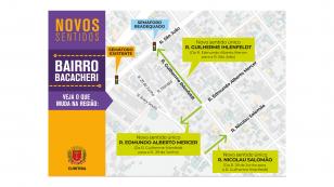Bairro de Curitiba ganha novo binário para melhorar fluidez no trânsito