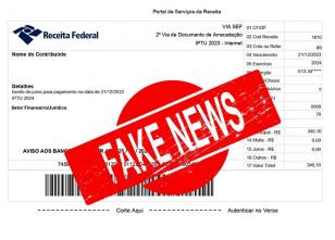 Prefeitura alerta sobre falso boleto do IPTU de Curitiba