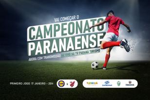 TV Paraná Turismo é a emissora oficial do Campeonato Paranaense de Futebol 2024