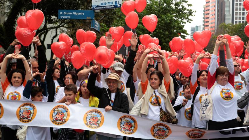 Domingo é dia da Caminhada do Coração em Curitiba